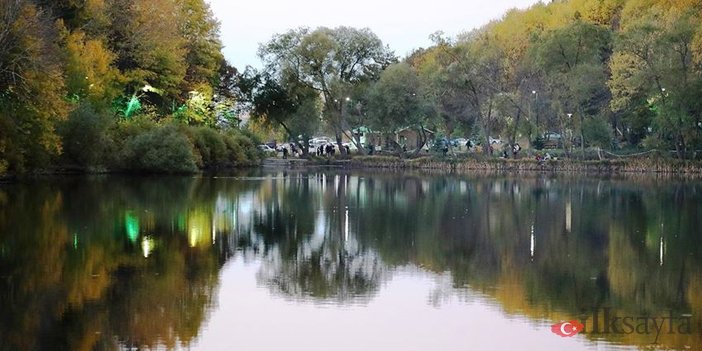 Çubuk Karagöl tabiat parkından bir kare