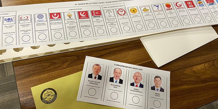 2023 cumhurbaşkanlığı seçimleri oy pusulası