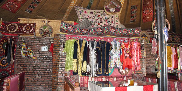 Keçiören Estergon Kalesi içindeki el sanatları dükkanı