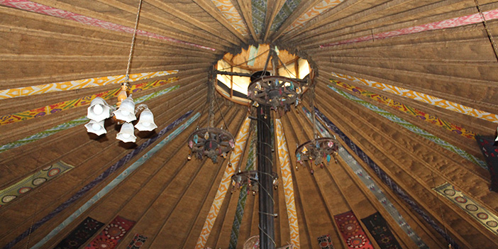 Keçiören Estergon Kalesi içerisindeki mistik tavan