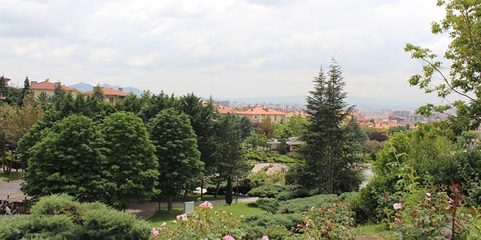 Gökçek Parkı'nın eşsiz atmosferi