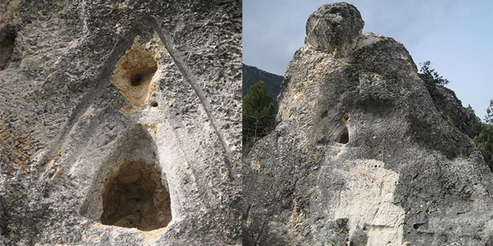 Germanos Frig Kitabesi kayaları