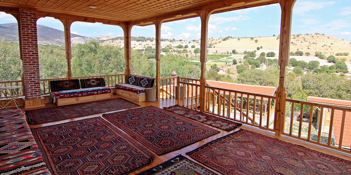 Anadolu Açık Hava Müzesi Yaşayan Köy teras