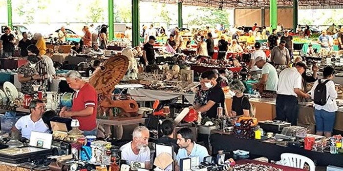 Çayyolu antika pazarı 
