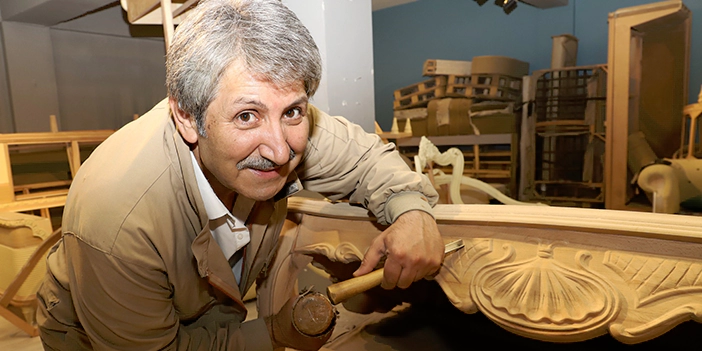 ankaralı ahşap ustasından muhteşem tasvir