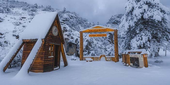 Horma Kanyonu yaz kış turizmiz beşiği