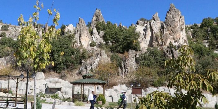 Abacı peri bacaları harika doğası