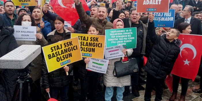 staj mağdurlarına bakandan müjde