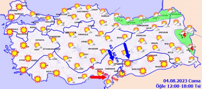 meteorolojiden deprem bölgesine uyarı