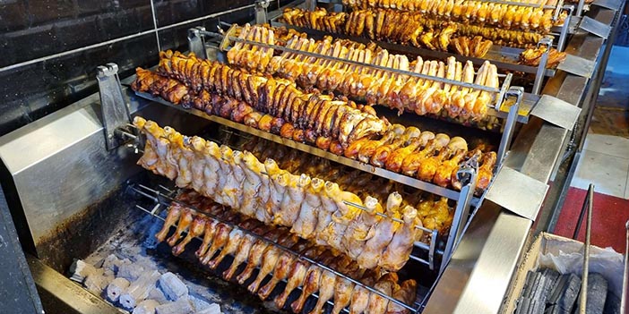 Serhat Delibal'ın üretmiş olduğu pişirme makinesi