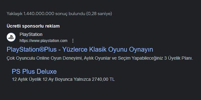 PS PLUS DELUXE 2740 TL