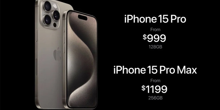 İPHONE 15 PRO VE PRO MAX SATIŞ FİYATI