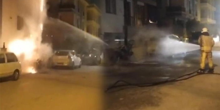 Beylikdüzü yangın