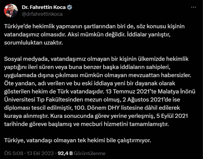 Fahrettin koca x