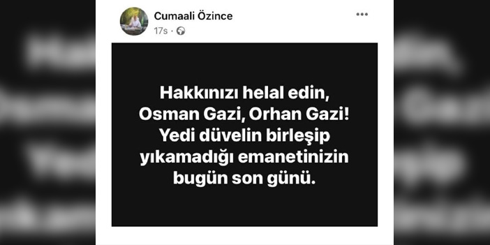 Cumaali özince