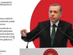 Erdoğan müjdeyi verdi: elektrik ve doğal gaza indirim geliyor!