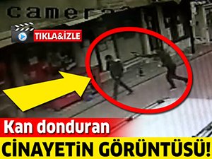 Kan donduran cinayetin görüntüsü!