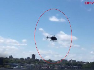 ABD'de helikopter nehre düştü