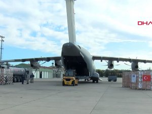 Airbus A400M Ankara'ya iniş yaptı