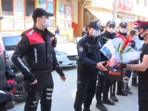 İhbara giden polis ve sağlık ekiplerini şaşırtan sürpriz