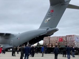 Türkiye'nin Kovid-19 ile mücadele için gönderdiği tıbbi yardımlar ABD'ye ulaştı