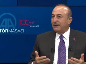 Dışişleri Bakanı Çavuşoğlu, AA Editör Masası'nda konuştu