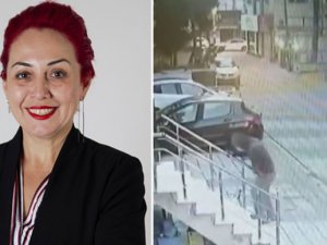 Maltepe'de Aylin Sözer'i öldüren kişinin binaya giriş anı kamerada