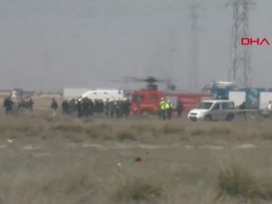 Konya'da askeri uçak düştü; Türk Yıldızı pilotu şehit oldu