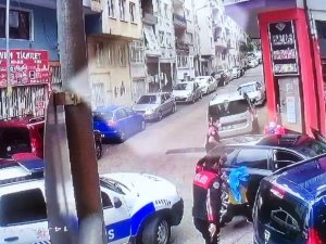 Bursa'da kovalamaca kazayla bitti; 1 polis yaralandı, o anlar kamerada