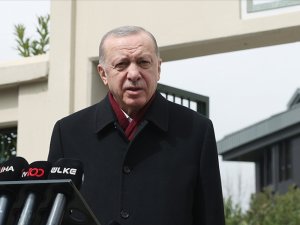Cumhurbaşkanı Erdoğan, cuma namazının ardından açıklamalarda bulundu