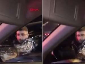 Maltepe'de içinde çocuk bulunan otomobilin aynasını kıran sürücü gözaltına alındı