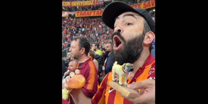 Galatasaray taraftarından Bülent Uygun'a  değişik hareketler