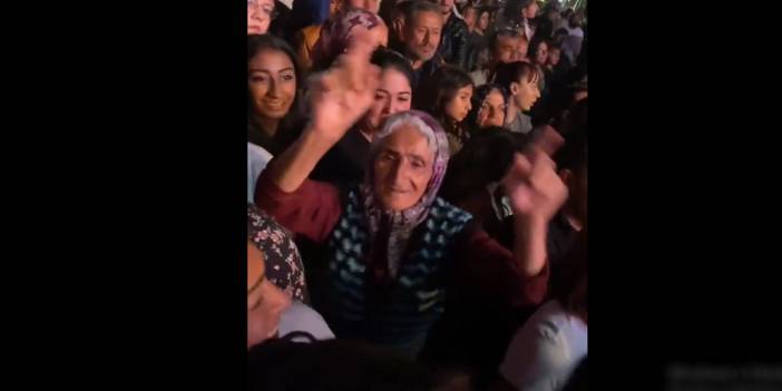 Sosyal medya Kamanlı bu teyzenin dansını konuşuyor