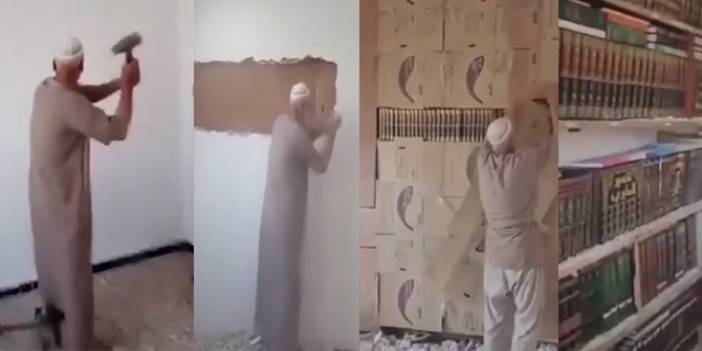 Esed zulmünden kaçarken saklamıştı: Gizli kütüphane yıllar sonra gün yüzüne çıktı!