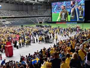 İsveç'te çeyrek final sevinci