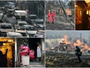 Yunanistan'daki orman yangınlarında 74 kişi öldü